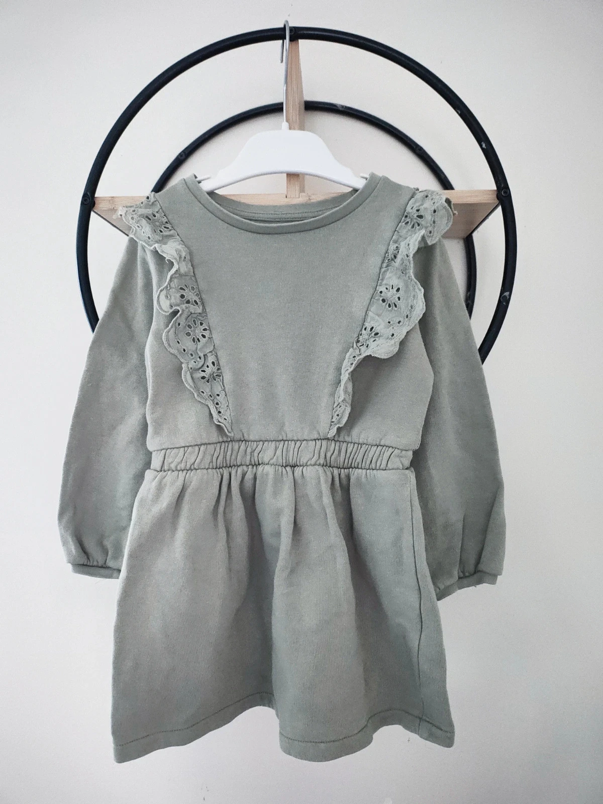 36 mois 3 ans robe Kiabi kaki